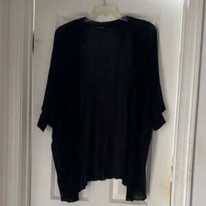 Zenobia Black Mesh Cardigan